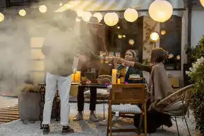 Restaurant festif