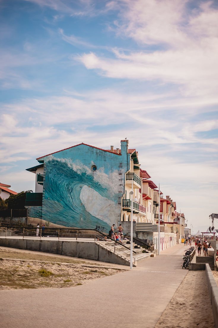 Bâtiment bord de mer à Hossegor