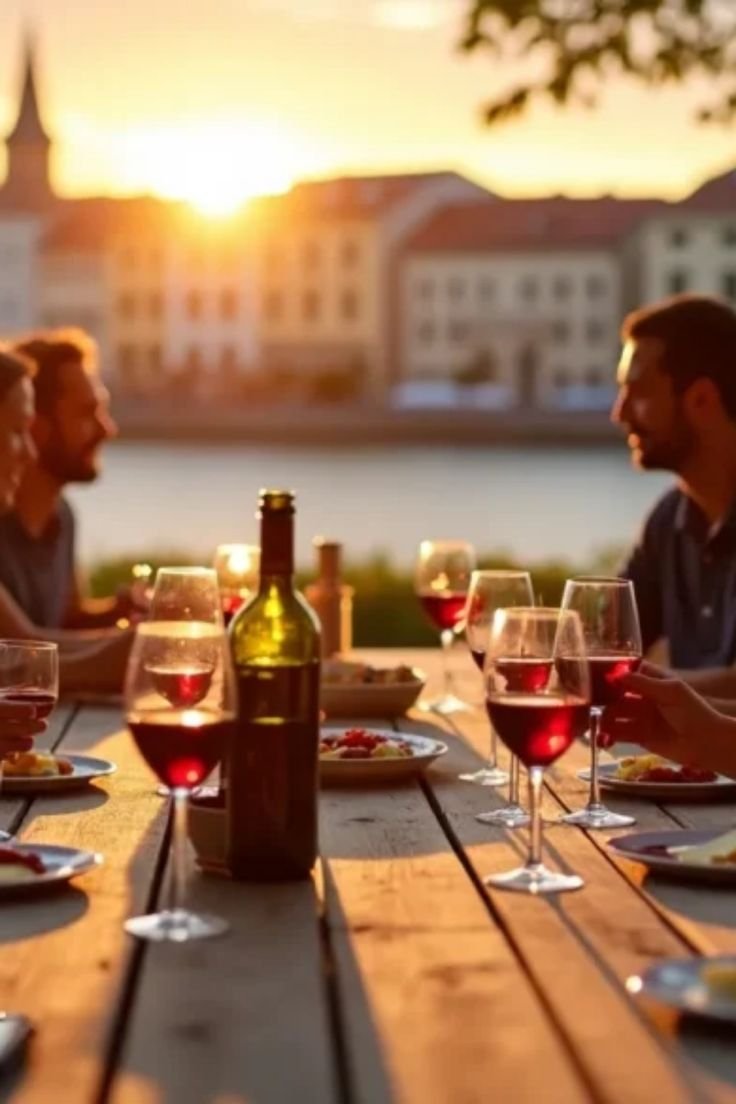dégustation de vin entre amis Bordeaux