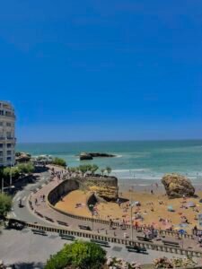 Grande plage de biarrtz 