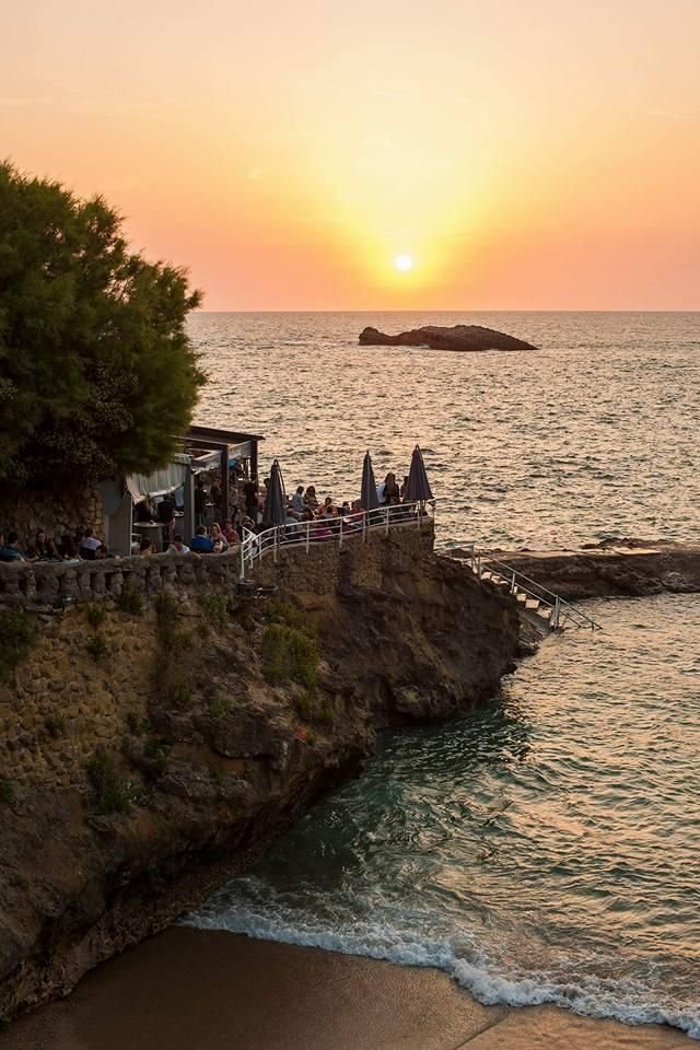 Restaurant sur la côte
