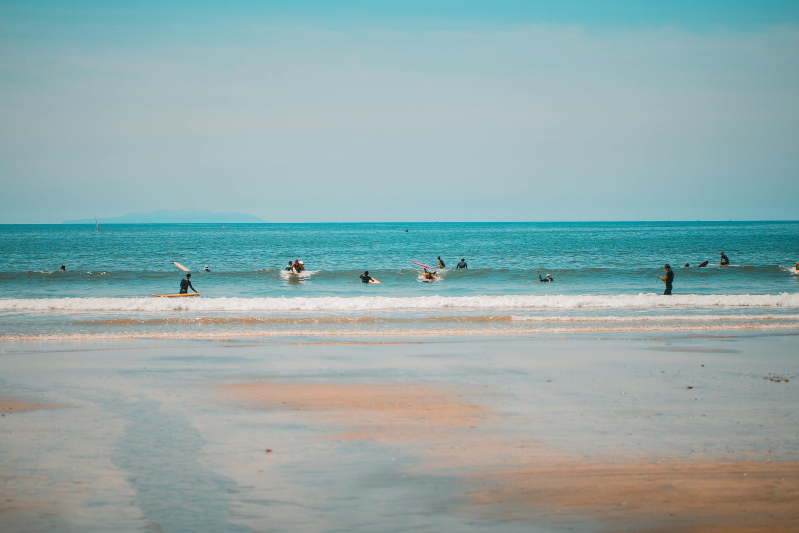 Baignade à la l'ocean 